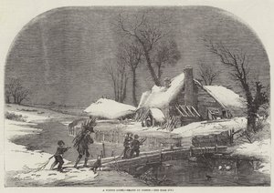 Una scena invernale da Myles Birket Foster